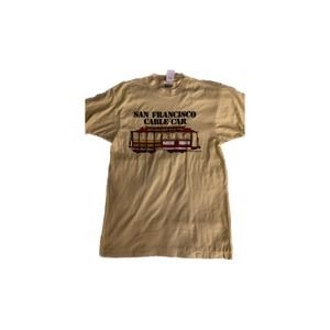 1984 San Francisco cable car T-shirt